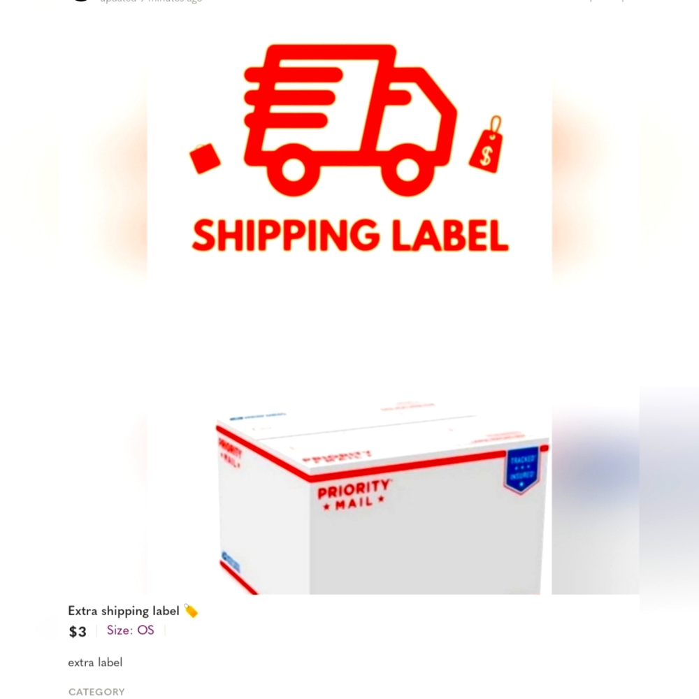 Shipping label